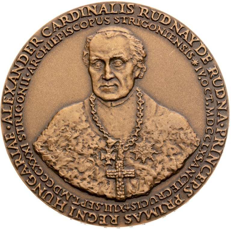 Medaile - Kardinál Alexander Rudkay - Považany