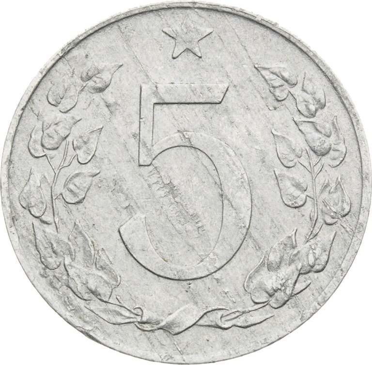 5 Haléř 1955