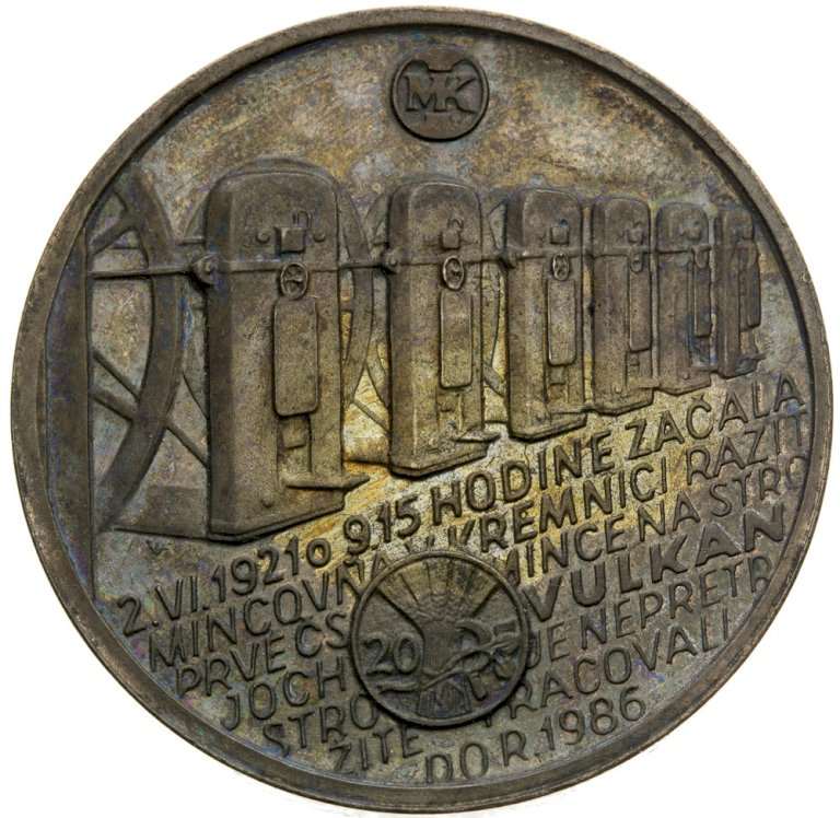 Medaile VULKAN - Museum mincí a medailí
