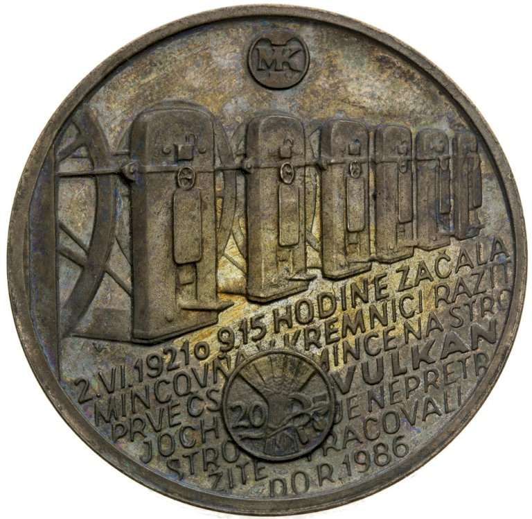 Medal VULKAN - Museum of coins and medals