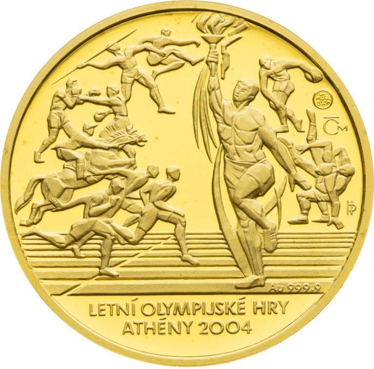 Medaila - OH Atény 2004