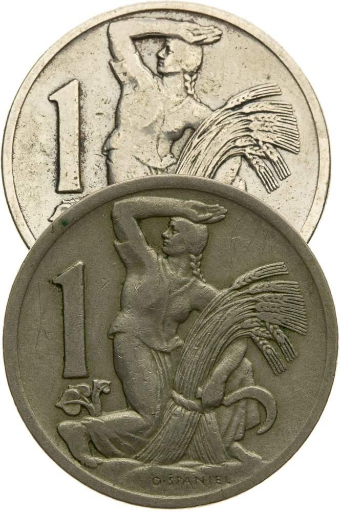 Lot Korunových mincí (2ks)