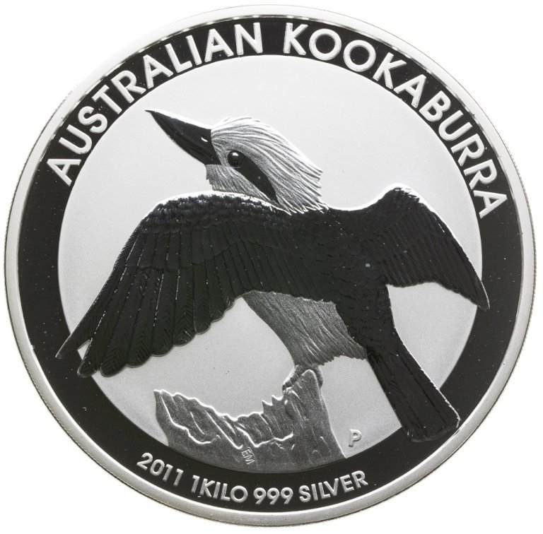 30 Dolar 2011 1kg Ag "Kookaburra"