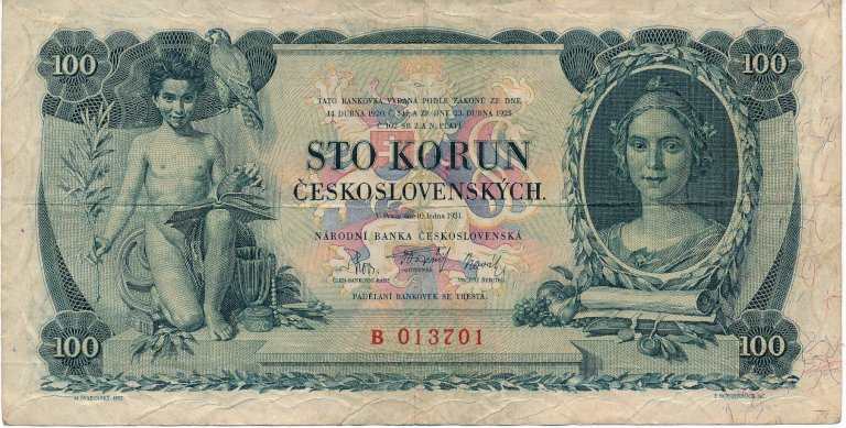 100 Koruna 1931 B
