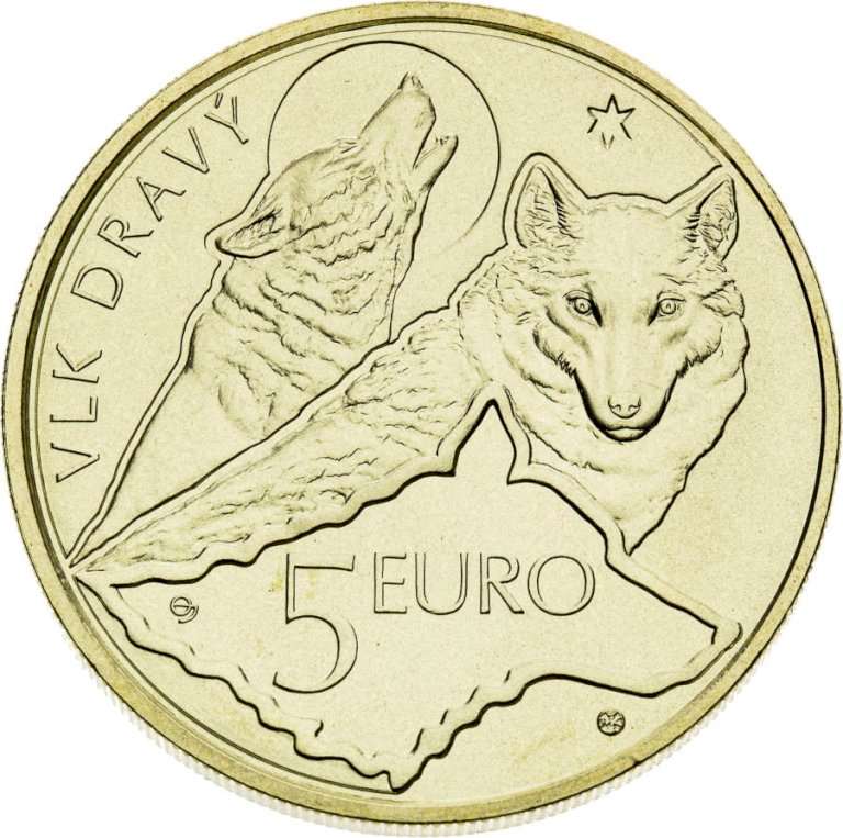 5 EURO 2021 Vlk dravý